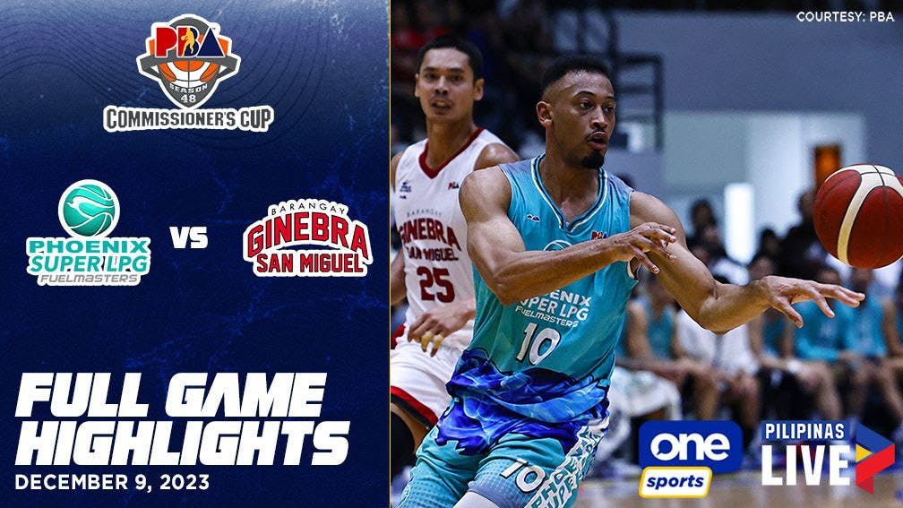 Phoenix stuns Ginebra to grab sixth win in PBA Commissioner